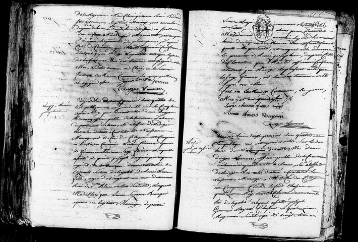 Acte de naissance de CUSSON Jean Pierre (5 juin 1796),acte de naissance de LOUPY Renée Joséphine (6 juin 1796),acte de naissance de LAFOND Joseph Désiré (6 juin 1796).