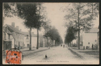 Condé-sur-Sarthe (Orne), La Boissière, carte postale ancienne noir et blanc, phototypie A. Breger, Bourdas éditeur, (Date d'utilisation : 31 août 1910), (14x9), AMA.