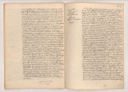 Acte de transcription de jugement de divorce de HAULLEVILLE Amour et MICHEL Marie Anne Françoise (8 novembre 1905), acte de mariage de FOUQUET Basile François et ERNOULT Vitaline Armandine (10 novembre 1905).