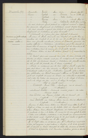 Assistance aux femmes en couches, admissions nouvelles. Assistance aux familles nombreuses, admissions nouvelles