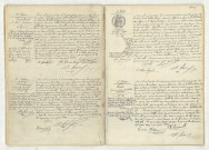 Acte de naissance de GUICHARD Simone Jeanne (13 février 1910),acte de naissance de DESCHAMPS Marguerite Germaine (13 février 1910),acte de naissance de BESNIER Gustave Isidore (15 février 1910),acte de naissance de CROISE Lucienne Marie Mathilde Albertine 15 février 1910).