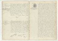 Acte de naissance de RONDEAU Lucienne Léontine Andrée (7 janvier 1914),reconnaissance de TROLONG Yvonne Louise Ernestine (9 janvier 1914).Transcription du jugement rectificatif concernant DE BEAULAINCOURT Charlotte (10 janvier 1914).