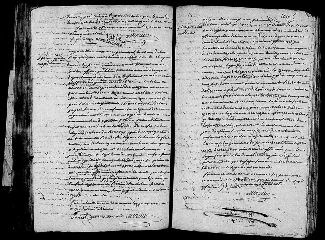 Acte de naissance de BARBE Marie (9 avril 1795),acte de naissance de SORIEUX Marie Madeleine (10 avril 1795),acte de naissance de PLET René Mathias (9 avril 1795).