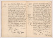 Acte de mariage de COLAS Jean Marie et JOURDAINE Berthe Marie (24 janvier 1910), Acte de mariage de GÉRARD Raymond Alfred Francis et PROD'HOMME Esther Amanda (24 janvier 1910).