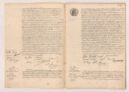 Acte de mariage de RIGOULAY Alphonse Hyppolite Auguste et FLEURY Maria Louise Aurélie Divorcée de Dumiel (5 Octobre 1908), LECOURT Marcel Henri Laurent et AMIEL Marie Georgette (17 Octobre 1908), BARBÉ Charles Albert Honoré et PECQUENARD Angèle Clémentine Alphonsine (17 Octobre 1908).