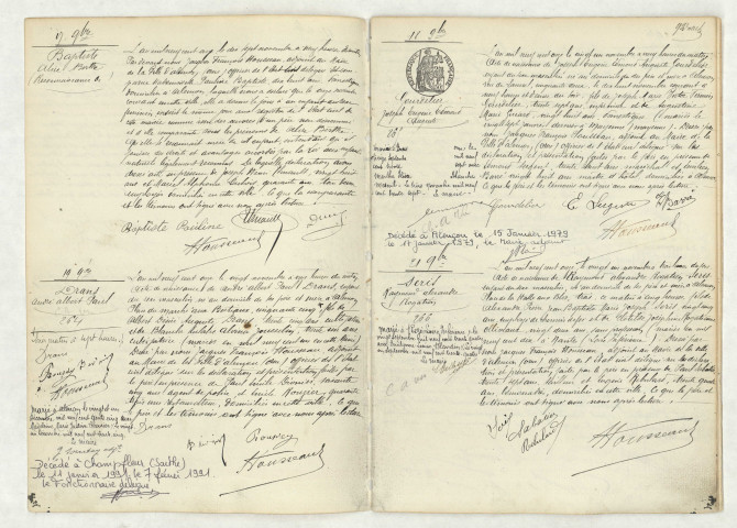 Reconnaissance de BAPTISTE Alice Berthe (17 novembre 1911),acte de naissance de DRANS André Albert Paul (19 novembre 1911),acte de naissance de GOURDELIER Joseph Eugène Edmond Auguste (18 novembre 1911),acte de naissance de SERIS Raymond Alexandre Rogatien (21 novembre 1911).