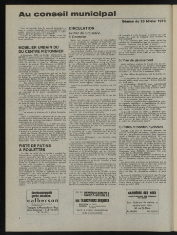 Alençon Notre Cité, journal des habitants de la Ville et des communes périphériques n°10 (mars 1978).