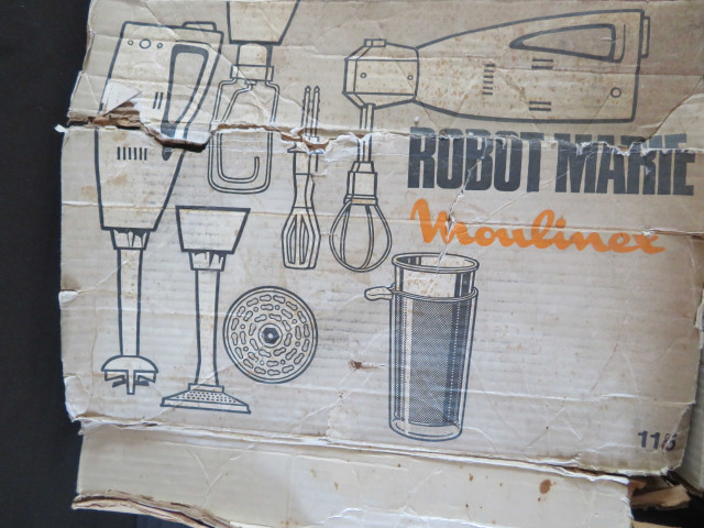 Robot-Marie : notice technique, certificat de garantie.