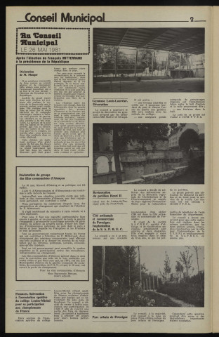 Alençon Notre Cité, journal d'information municipale et districale n°43 (juillet 1981).