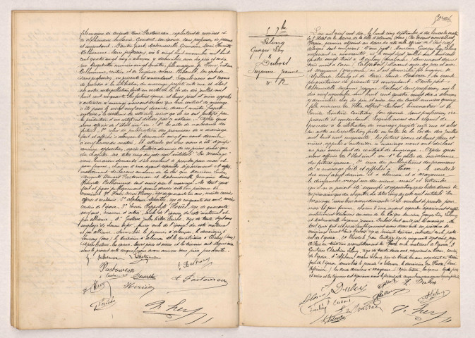 Acte de mariage de PASTOUREAU Lucien Auguste Edouard et BELHOMME Germaine Marie Henriette (03 septembre 1910), Acte de mariage de LELONG George Léon et DUBOIS Suzanne Jeanne (05 septembre 1910).