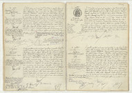 Acte de naissance de CHAUVEAU Charles Georges Marie (30 juin 1914),acte de naissance de GERAULT Madeleine Louise Marie (5 juillet 1914),acte de naissance de TROUDE Paul Eugène Jules (6 juillet 1914),acte de naissance de HILLION André Théophile Marie Joseph (4 juillet 1914).