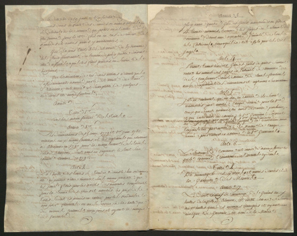 Statistique économique et industrielle de la ville : correspondance (An II -1815), statistiques industrielles et manufacturières, états des fabriques et des manufactures, enquêtes (1806-1889), rapports.