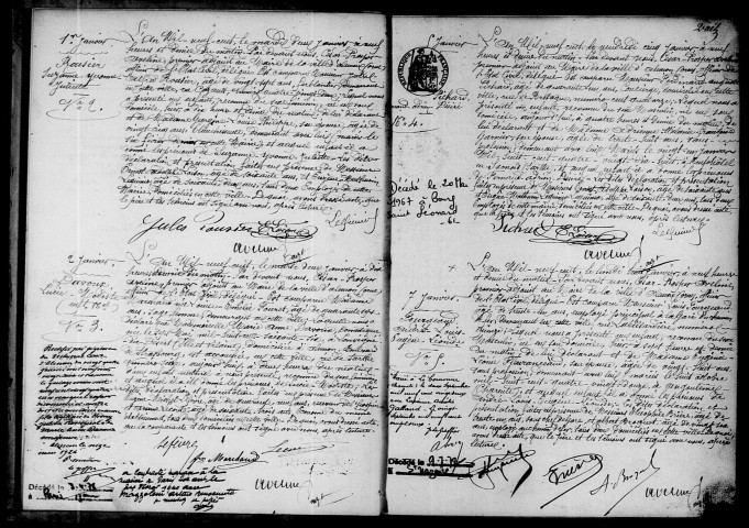 Registre des actes de naissance et adoption (1900)