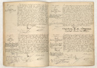 Acte de naissance de CHANTEAU Martial Albert Raoul (18 janvier 1917), Acte de naissance de AUBRY Alexis René (20 janvier 1917), Acte de naissance de SÉCHET Gérard Marie Henri (24 janvier 1917), Acte de naissance de MÉREL Maximilienne Georgette Marguerite (26 janvier 1917).