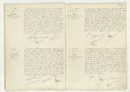 Reconnaissance de DREUX Mathilde Eugénie (4 juin 1915), reconnaissance de LAURENT Raymond Paul (5 juin 1915), reconnaissance de LEBON Emile Julien André (5 juin 1915), reconnaissance de LEPIN Marguerite Armande (5 juin 1915)