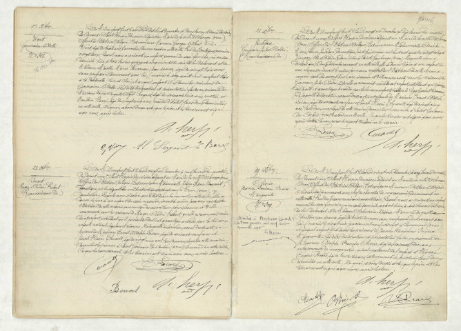 Acte de naissance de VIVET Germaine Odette (17 décembre 1908),reconnaissance de BOUVET Roger André Robert (21 décembre 1908),reconnaissance de JOURDAN Germain Jules André (21 décembre 1908),acte de naissance de OLIVIER Jeanne Lucienne Irma Marguerite (19 décembre 1908).