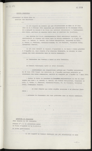 Voirie communale, classement de voies dans le quartier des Sainfoins. Quartier de Perseigne, 2ème tranche de 244 logements, avenant n°1 à la convention entre la ville d'Alençon et la S.E.M.D.O., et bilan prévisionnel.