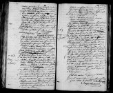 Acte de naissance de POTIER DU FOUGERAY Louis Pierre (13 février 1797),acte de naissance de BOUE Louis (14 février 1797),acte de naissance de SAUVAGE Anne Charlotte (13 février 1797).