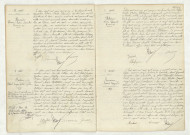 Reconnaissance de FLAMAND Eliane Renée Marcelle (2 août 1915), acte de naissance de BESLIN Robert Eugène Gustave Jean (2 août 1915), reconnaissance de PHILIPPE Adrien Fernand (3 août 1915), acte de naissance de LEMOINE Marcel Raymond (3 août 1915)