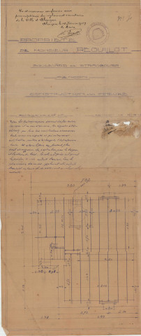 permis de construire n°4, Construction d'un immeuble Boulevard de Strasbourg Alençon, (date de décision : 11/02/1929).