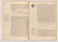 Acte de mariage de EUTROPE Henri Albert Louis et LECHALLIER Colombe Eugénie Julia (24 novembre 1905), acte de mariage de DAVOUST Ernest Félix et CHOUIPPE Constance Marie Eugénie (25 novembre 1905), acte de mariage de POCOULÉ Charles Florentin et MAULOISE Juliette Henriette (25 novembre 1905).