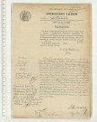 Acte de naissance de LE JENTEL François Paul (1 janvier 1908).