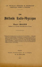 Adduction complémentaire d'eau potable pour la ville d'Alençon, utilisation de nouvelles méthodes de prospection (radio-physique, sourciers...) (1932) : publication (1932)