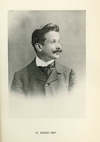 Portrait d'Henri ORY, phototypie noir et blanc (Henri Desforges) [1902].