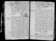 Acte de naissance de ROCHE François Pierre enfant naturel (2 mai 1795),acte de naissance de COURTIN Pierre Jacques (4 mai 1795),acte de naissance de LANOS Marie Virginie (4 mai 1795),acte de naissance de VERON Victoire Anne (5 mai 1795).