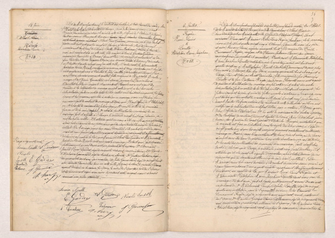Acte de mariage de GUEDOU Albert Léon veuf RABINEAU et NICOLE Joséphine Louise (18 juin 1909), Acte de mariage de FUGÈRE René Louis et LORETTO Rodolphine Marie Joséphine (6 juillet 1909).