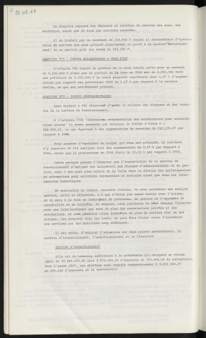 Budget primitif 1967.