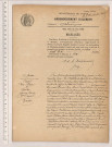 Acte de mariage de CRESPEL Pierre Marie et de GAUTIER Jeanne Marie (12 janvier 1905)