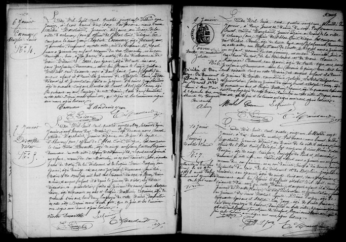 Registre des actes de naissance et adoption 1881