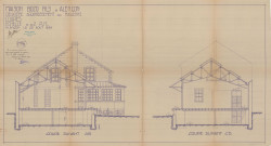 permis de construire n°28, Agrandissement des magasins Place Cours Alençon, (date de décision : 1934), (auteur du projet, architecte : MEZEN Albert).