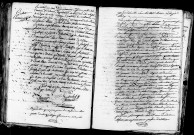 Acte de naissance de GACHET Christain Joseph (3 juillet 1796),acte de naissance de François Auguste enfant trouvé (3 juillet 1796).