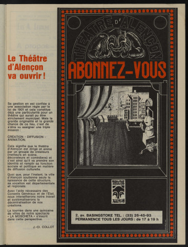 Alençon Notre Cité, journal des habitants de la Ville et des communes périphériques n°6 (novembre 1977).