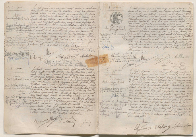 Registre des actes de naissance (1924).