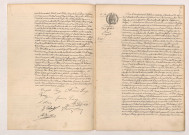 Acte de mariage de LEROY Fernand Henri Félix et PAVY Angèle Louise veuve POTTIER (02 Septembre 1907),AUFFRAY Emile Adolphe et DUVAL Marguerite (6 Septembre 1907).