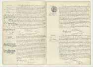 Acte de naissance de NICOUX Henri Armand Auguste Jean (19 août 1906), acte de naissance de GANIVET Louis Maurice Marcel (22 août 1906), reconnaissance de BOUFFIGNY Léon Albert (24 août 1906), reconnaissance de LEVOYER René Gaston (24 août 1906).