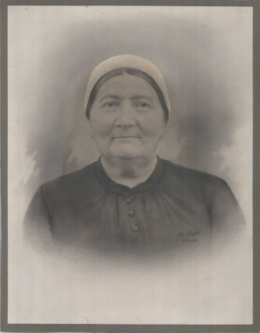 Portrait de Mélanie Louise Millet Jousse, Ed.Royer, Alençon (collection particulière Maryvonne Thoréton, 2018, AMA).