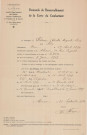 Demande de renouvellement de la carte du combattant.