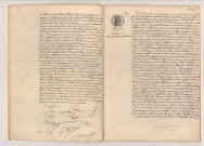 Acte de mariage de LAIR Émilien Joseph Maurice et VENTE Eugénie Victorine Pauline (1er mars 1905), transcription du divorce de BRUNEAU Eugène Stanislas et DUPONT Yvonne Blanche Lucienne (2 mars 1905).