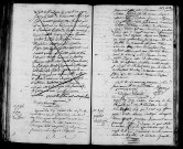 Acte de naissance de LESAGE René Victor (27 février 1797),acte de naissance de GOUPILLE Adélaïde Zoée (2 mars 1797).