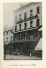 Café de la Renaissance, rue Saint-Blaise, phototypie noir et blanc (Henri Desforges) [1902].
