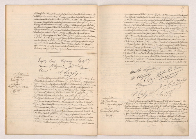 Acte de mariage de DORÉ Auguste Albert et LEGUAY Louise Georgina Madeleine (10 juillet 1909), Acte de mariage de TSCHENN Victor Charles et CHEZEAUD Marthe Eugénie Amélie (12 juillet 1909), Acte de mariage de DU BOUILLONNEY Ferdinand Jacques Marie Joseph et LAMBERT Germaine Marie Juliette (17 juillet 1909).