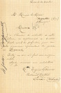 Foire de la Chandeleur (1900-1902), demandes de boutiques sous la coupole de la Halle au Blé, sur la place d'Armes : états nominatifs, correspondance, flyers, plans, mémoires.