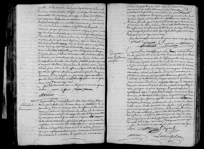 Acte de naissance de VERON Victoire Anne (5 mai 1795),acte de naissance de JACQUE-MAI Flore Marie (7 mai 1795),acte de naissance de DUPONT Marie Guillaume Adolphe (7 mai 1795).