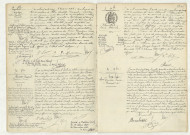 Acte de naissance de LURSON Alice Charlotte Fernande (31 octobre 1912),acte de naissance de PRESSART Maurice Louis (30 octobre 1912),acte de naissance de BLANCHET Lucie Blanche (3 novembre 1912),reconnaissance de MOUCHERE Aline Germaine Louise (4 novembre 1912).