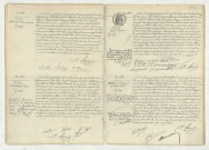 Acte de naissance de DELION André Charles Marie Auguste (21 décembre 1908),acte de naissance de MELUN Marthe Marie Renée (22 décembre 1908),acte de naissance de JAGOREL Jeanne Eugénie (23 décembre 1908),acte de naissance de GRATEREAU DE NEGRAVAL Marcelle Marie (22 décembre 1908).