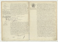 Acte de naissance de FLEURY Fernande Marguerite enfant naturel (18 mars 1908),reconnaissance de SUHARD Joséphine Maria (20 mars 1908),transcription d'un jugement de rectification d'acte de naissance de DE COINTET DE FILLAIN Edouard Henri (20 mars 1908).